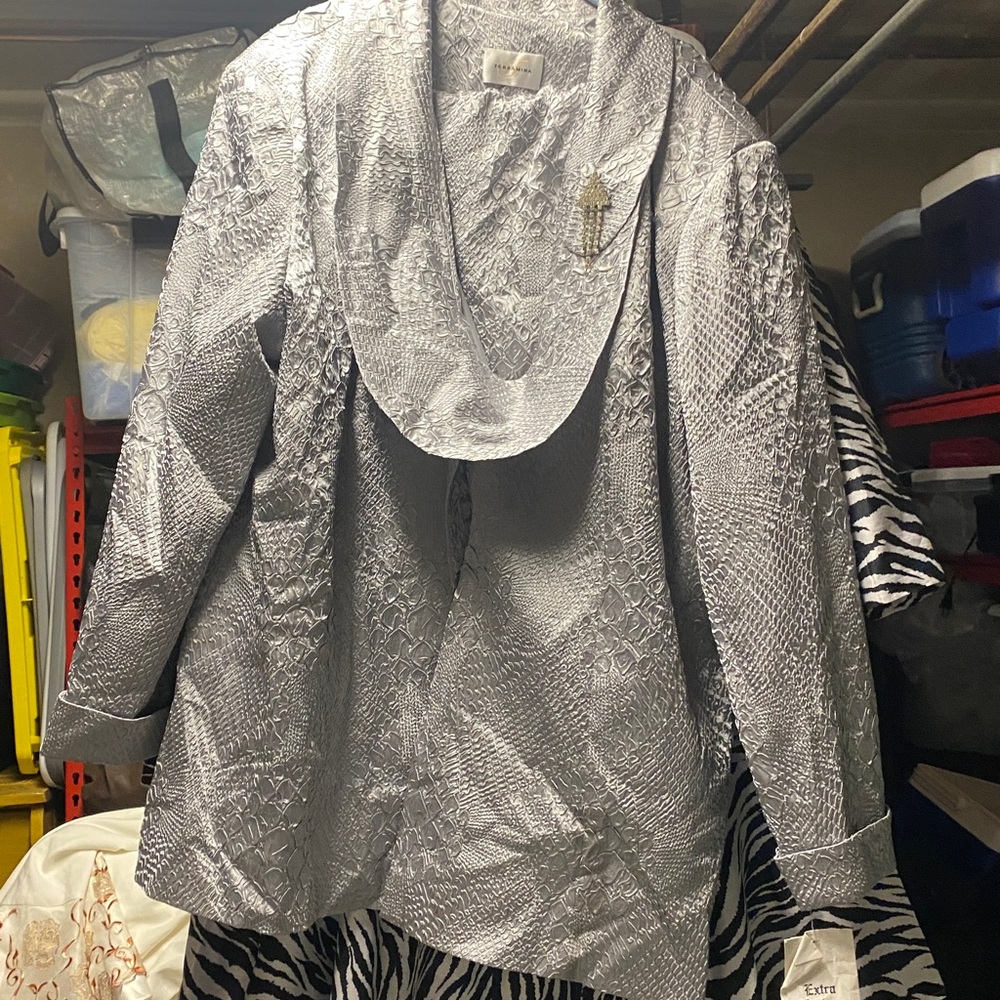 Terramina Silver Textured Ensemble